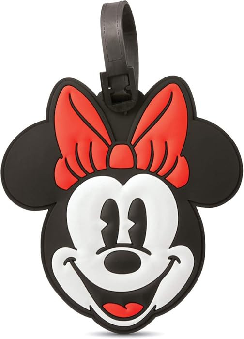 American Tourister Disney Luggage Tag, Minnie Mouse Head, One Size | Amazon (US)