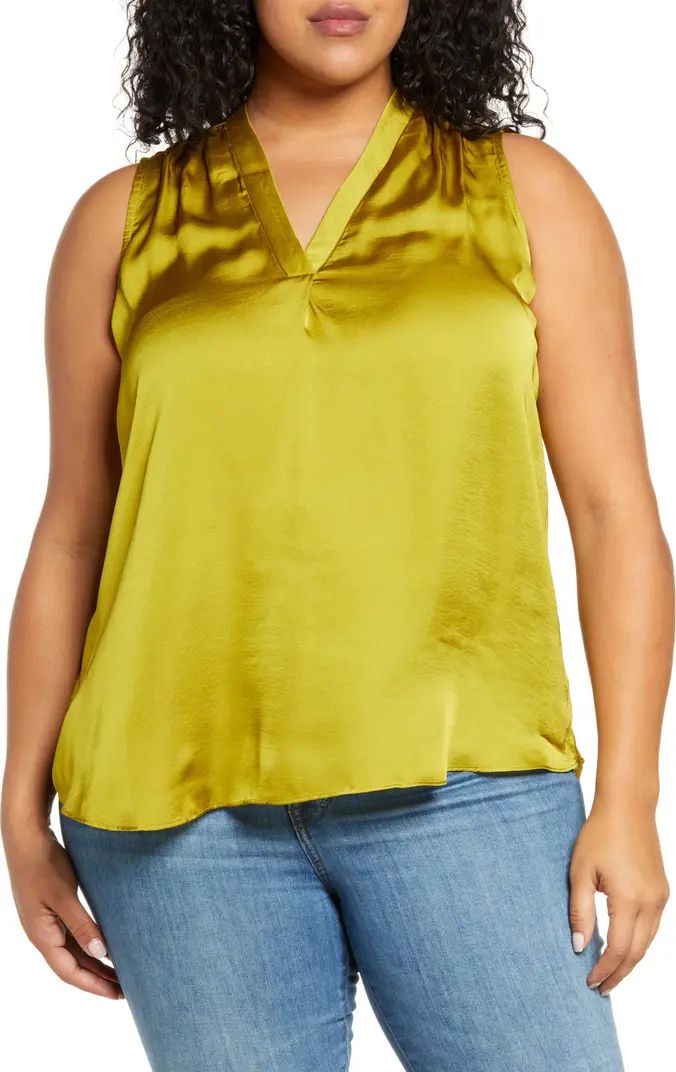 V-Neck Rumple Blouse | Nordstrom