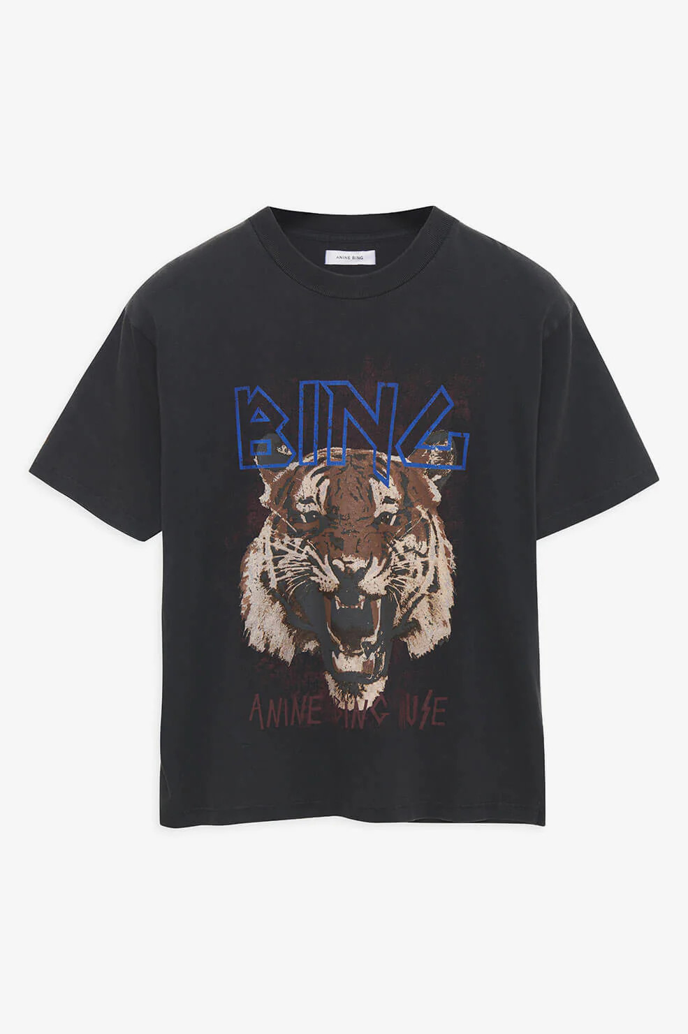 Tiger Tee - Black | Anine Bing