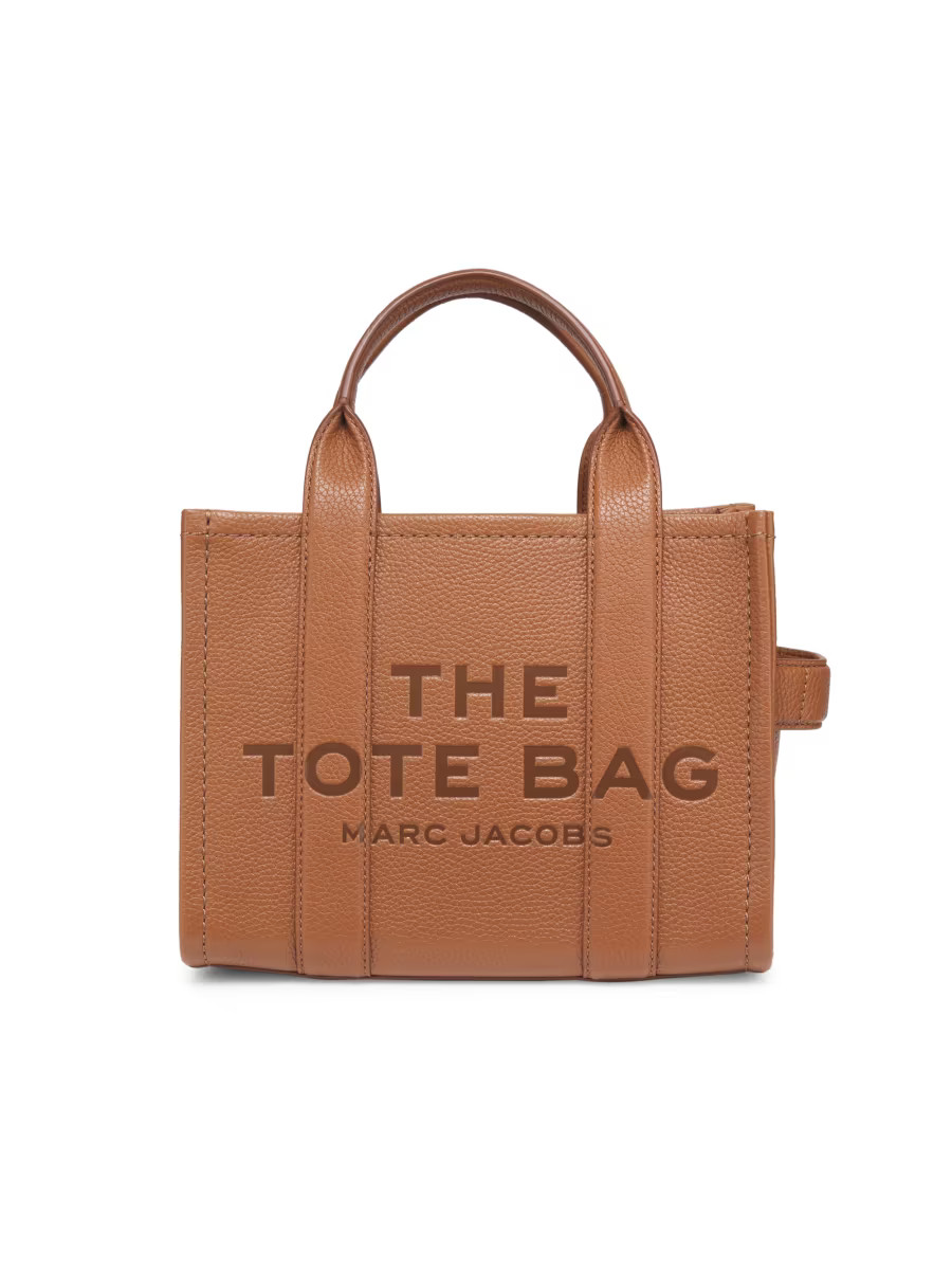 The Leather Small Tote | Saks Fifth Avenue