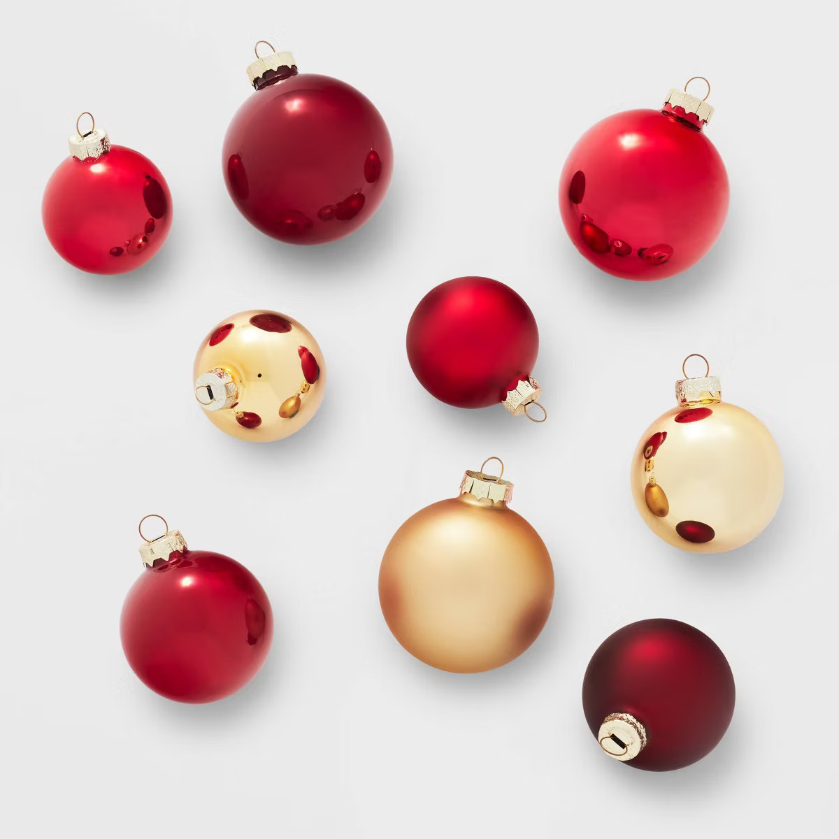 42ct Round Glass Christmas Tree Ornament Set - Wondershop™ | Target