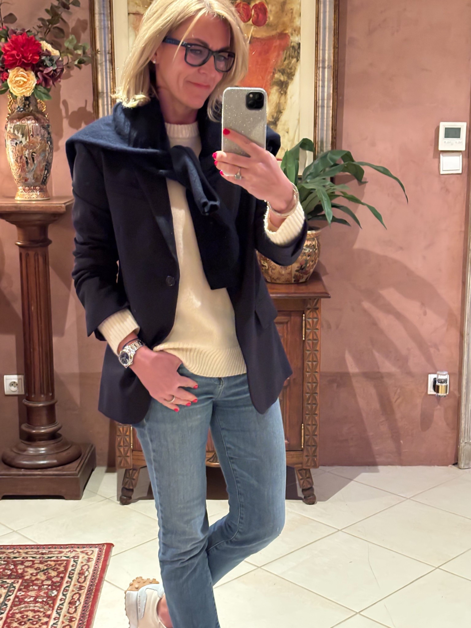 Spring layering
.
#mystyle #springstyle #mymidlifefashion

#LTKover50style #LTKeurope