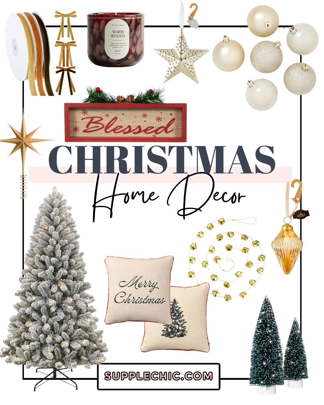 Your home called it wants a holiday glow-up 🎄 These Christmas decor finds turn “meh” spaces into cozy, festive moments fast. #ChristmasHomeDecor #HolidayDecorIdeas #FestiveHome #CozyChristmas #HolidayHomeInspo #LivingRoomDecor #SeasonalStyling #HolidayVibes #ChristmasInspo #HomeGlowUp 

 #LTKHoliday #LTKHome #LTKFindsUnder100