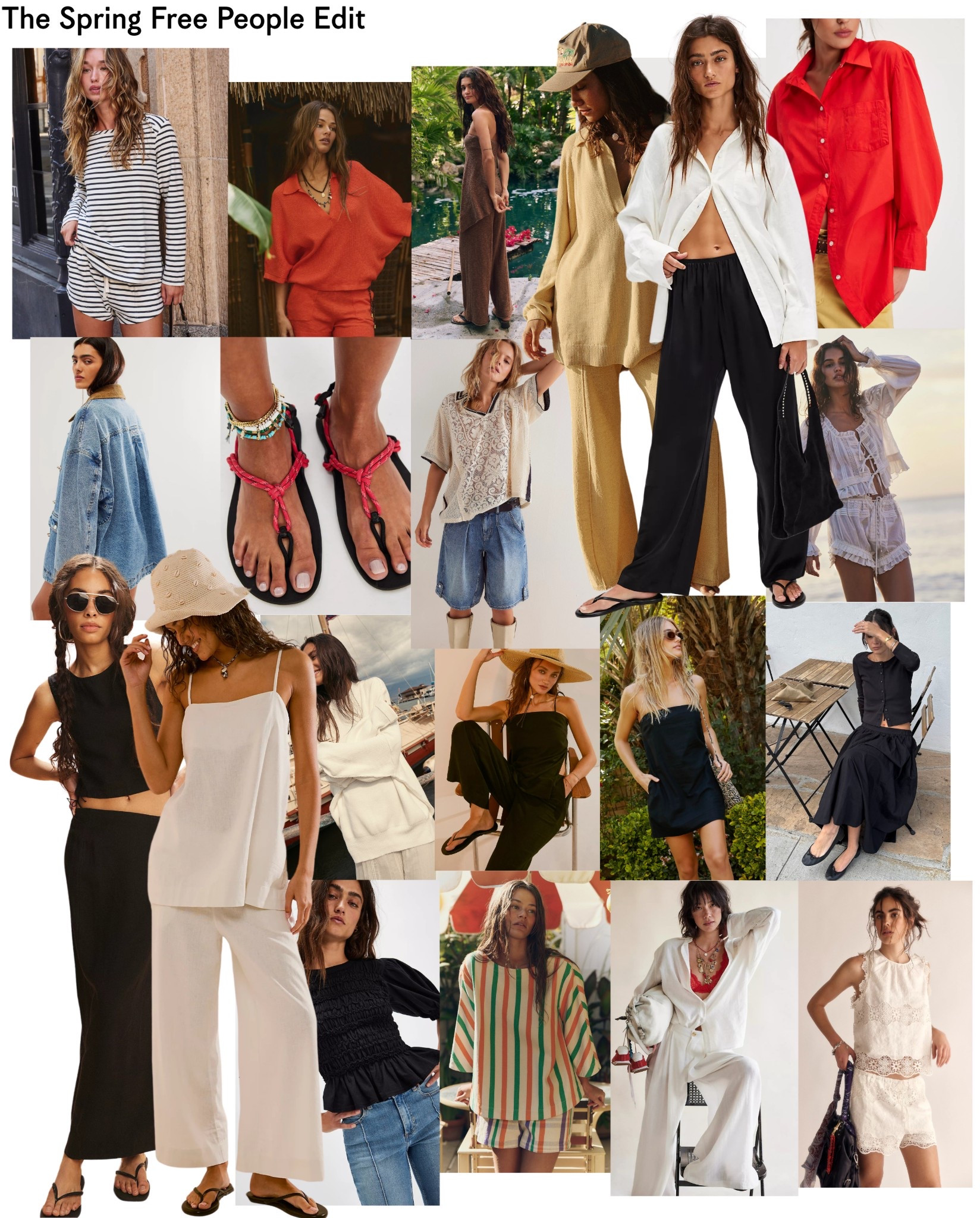 The Free People Spring Edit 

April | summer | spring | edit | set | dress | hat | shorts |trousers | lace 


#LTKtravel #LTKsummer #LTKspring