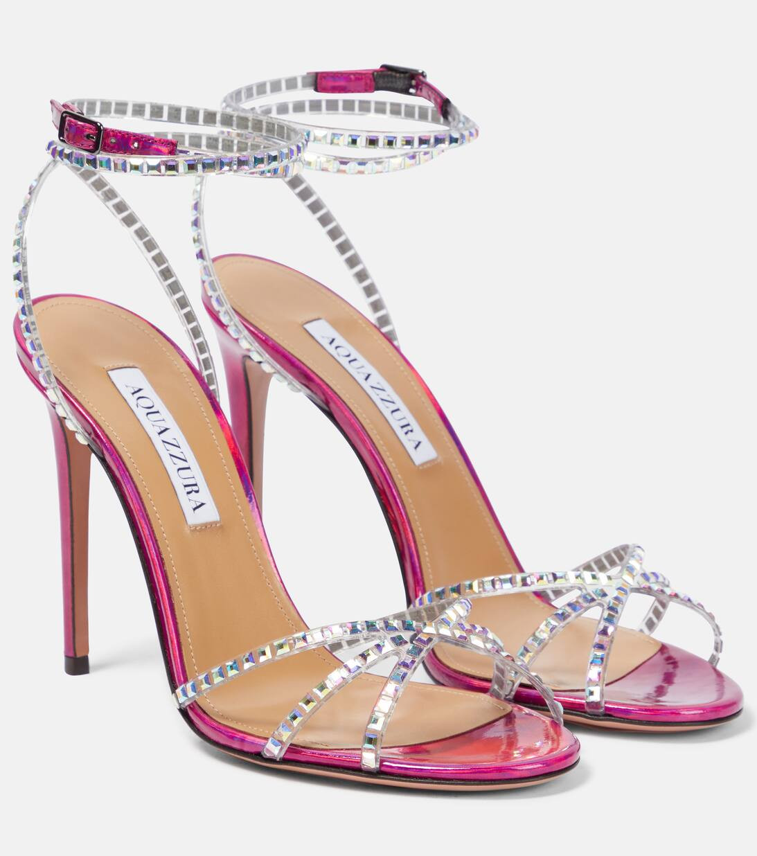 Dance PVC and leather sandals | Mytheresa (US/CA)