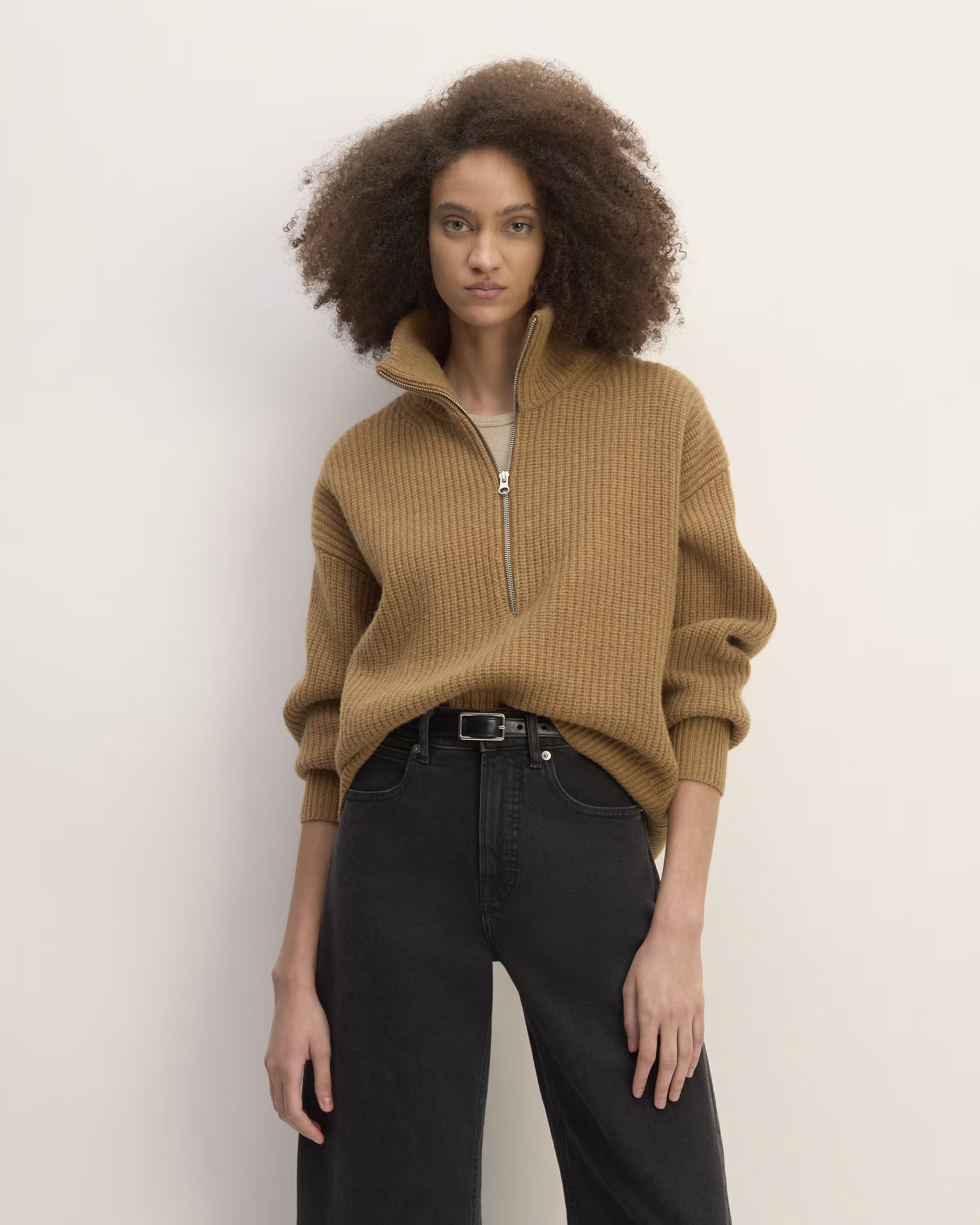 The Half-Zip Sweater in Luxe Merino | Everlane