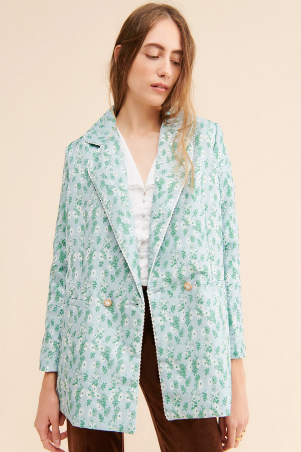 Jacquard Blazer | Nuuly