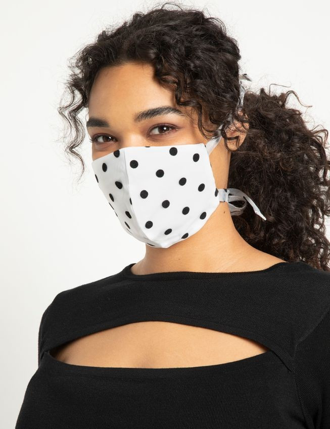 Polka Dot Mask FINAL SALE - Polka Dot | Eloquii