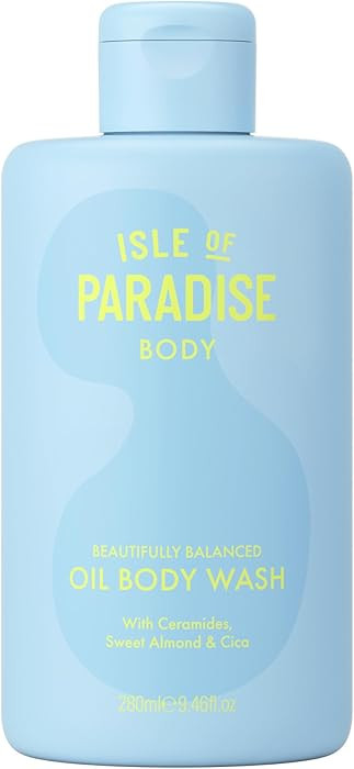 Isle of Paradise Balanced Oil Cleanser - For Soft, Smooth Skin - Skin Barrier Body Wash with Cera... | Amazon (US)