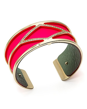 Les Georgettes Losange Reversible Contrast-Color Open Cuff Bracelet | Bloomingdale's (US)