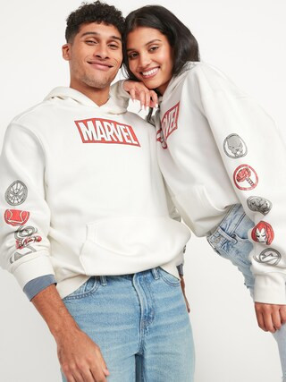 Marvel™ Super-Heroes Gender-Neutral Hoodie for Adults | Old Navy (US)