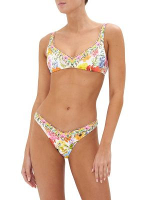 Camilla Sunlight Symphony Bikini Top on SALE | Saks OFF 5TH | Saks Fifth Avenue OFF 5TH