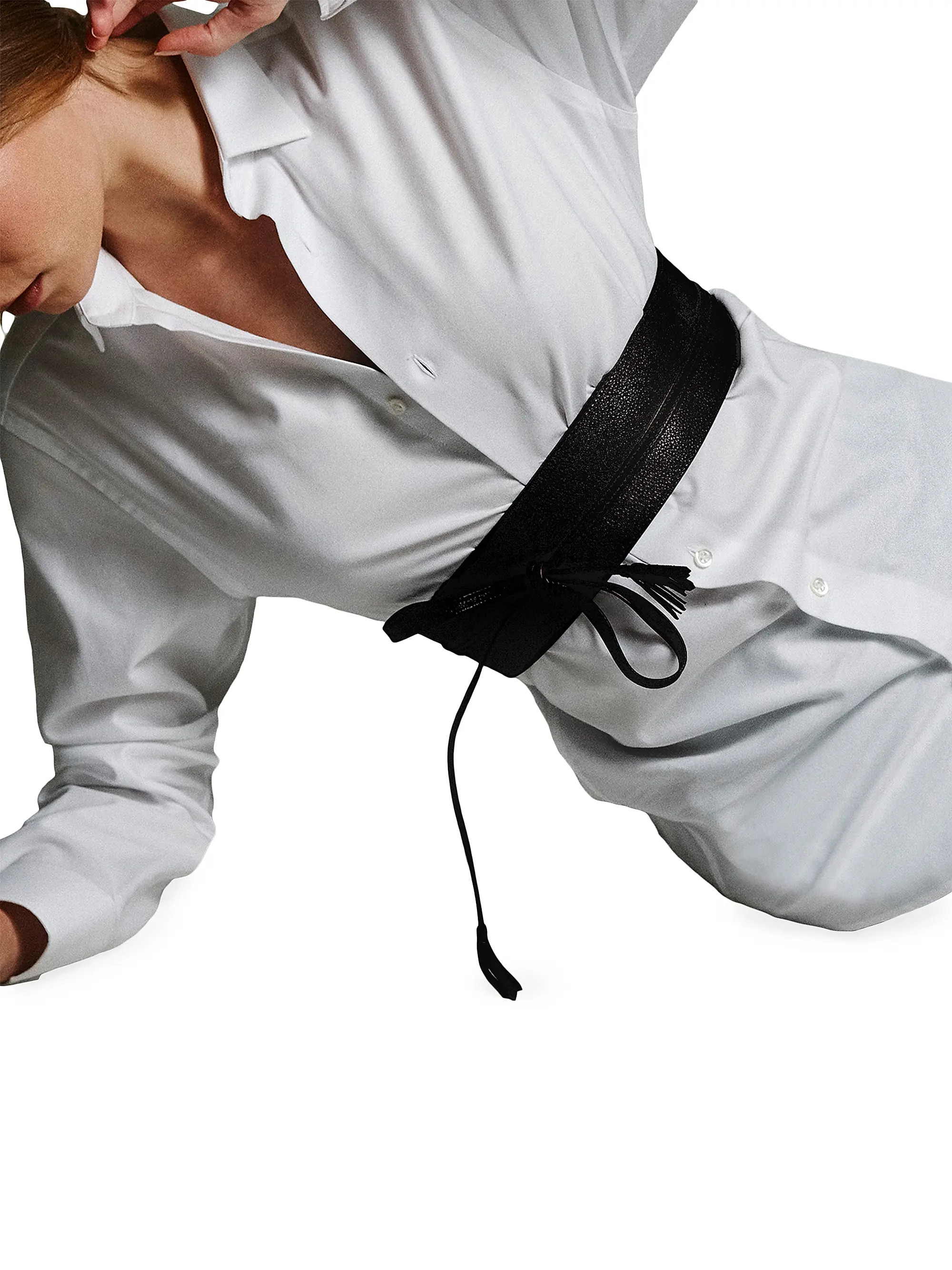 L'Ingénieuse Leather Waist Belt | Saks Fifth Avenue