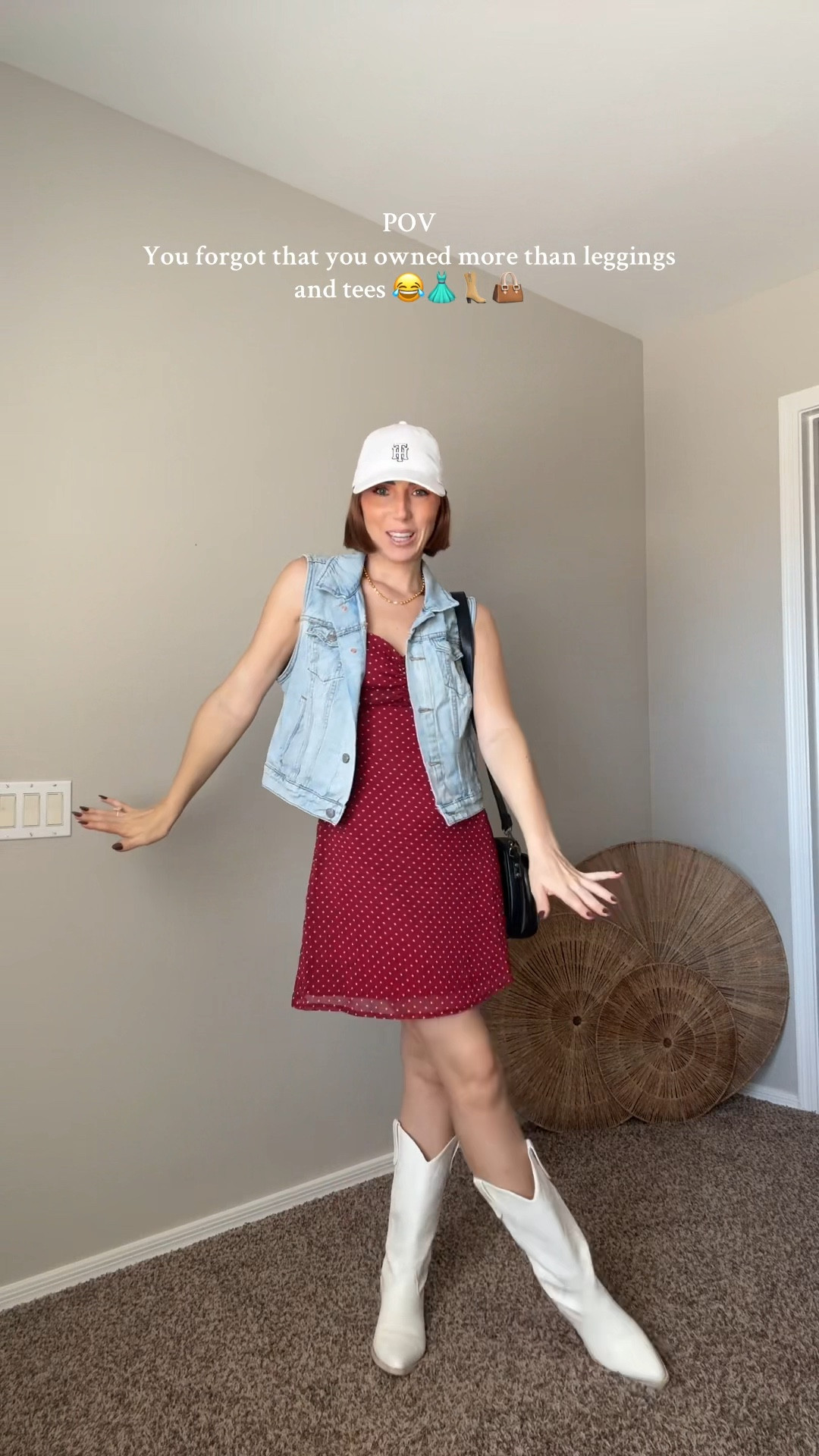 Dress size XS and VERY tight in the waist but oh so cute!

#LTKFindsUnder50 #LTKPetite #LTKSeasonal