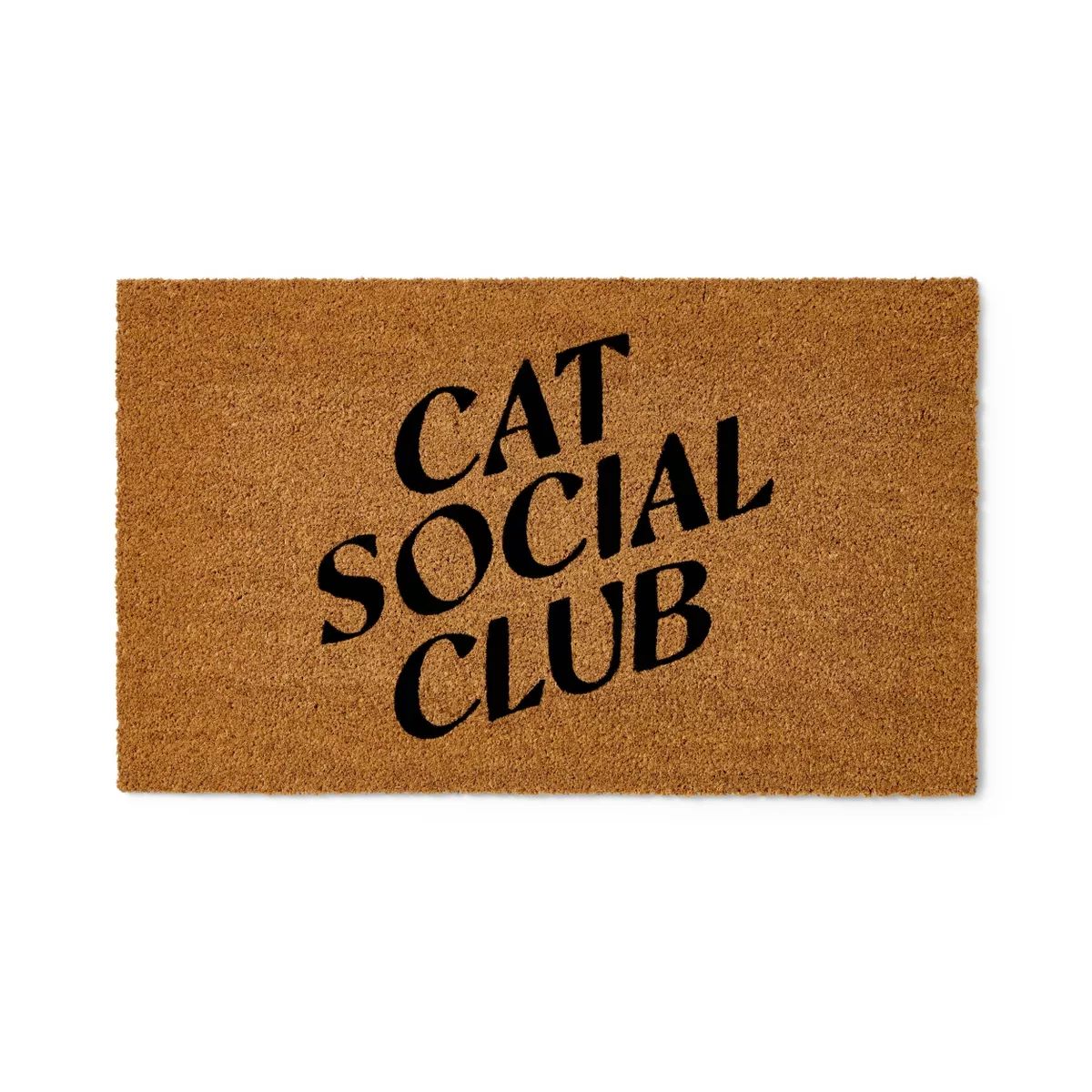 "Cat Social Club" Doormat - The Cuddle Collab with Zelda, Titus & Brave | Target