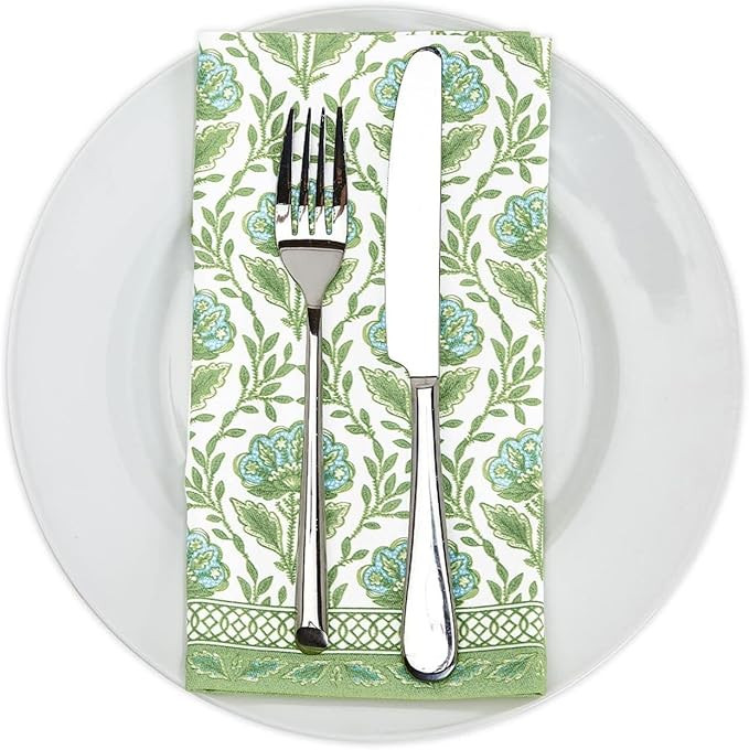 Two's Company Set Of 4 Floral Pattern Napkins + Free Shipping | Amazon (US)