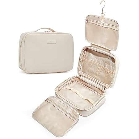 Yeegras Hanging Toiletry Bag for Women, Travel Size Toiletries bags with Hook, Travel Makeup Bag ... | Amazon (US)