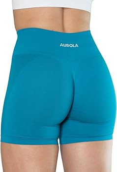 AUROLA Intensify V2.0 Women's Workout Shorts Athletic Running Shorts, Seamless High Waist Gym Yog... | Amazon (US)