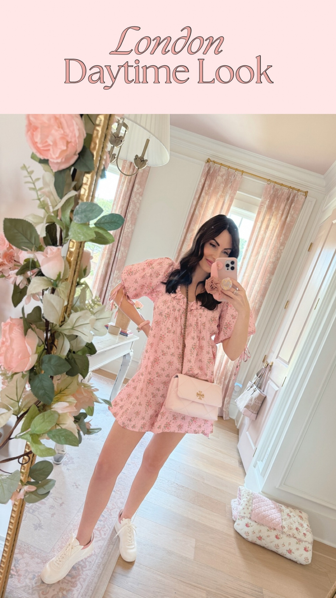 London Day 3 look! Love this floral organic cotton dress! 

#LTKTravel #LTKSeasonal #LTKStyleTip