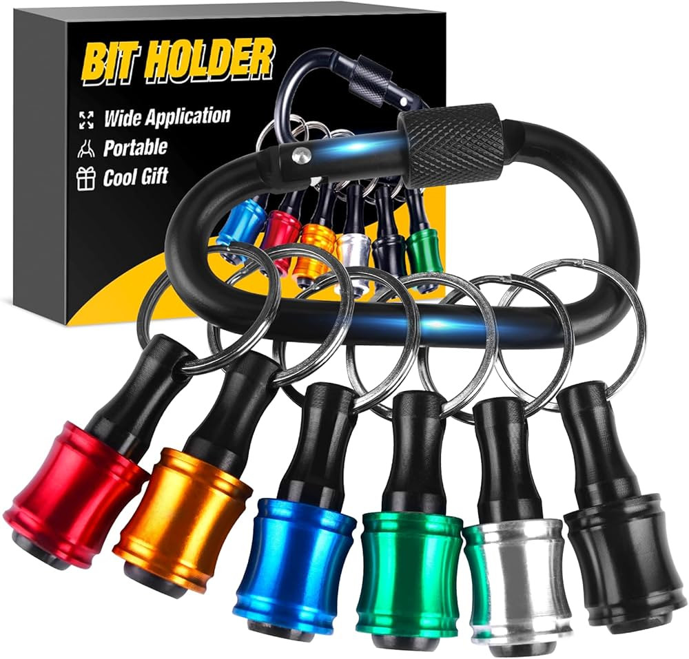 Stocking Stuffers for Men Adults Bit Holder Tools Gifts for Men Gifts Christmas 1/4 Hex Shank Soc... | Amazon (US)