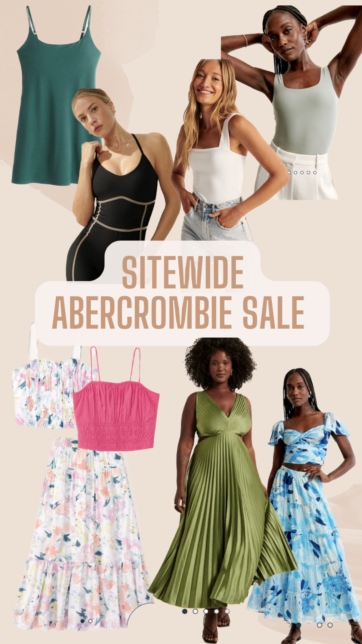20% off all Abercrombie dresses, 15% off tons of other items sitewide! Use code TIKTOKAF to stack an extra 15% off!!

#LTKunder50 #LTKsalealert #LTKunder100