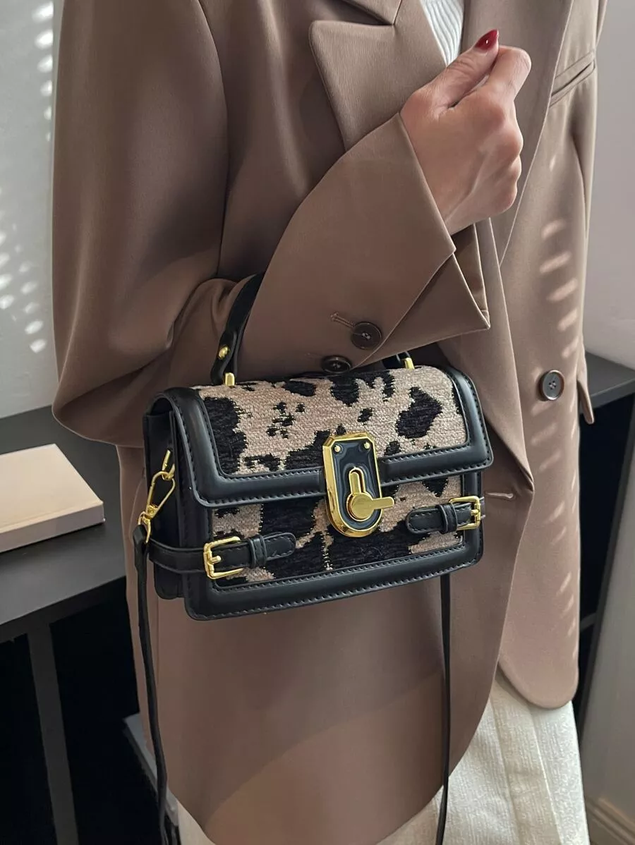 Is That The New Buckle Decor Flap Square Bag ??