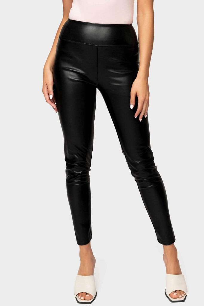 GIGI Essential Pleather Legging | Gibson