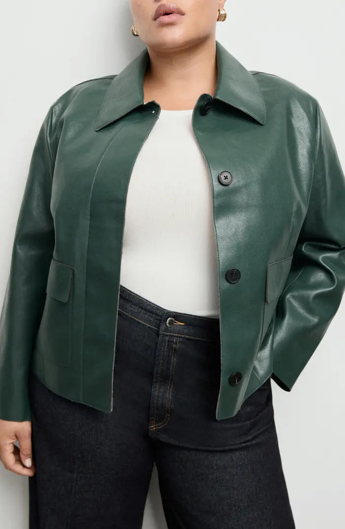 Sabina Faux Leather Jacket | Nordstrom