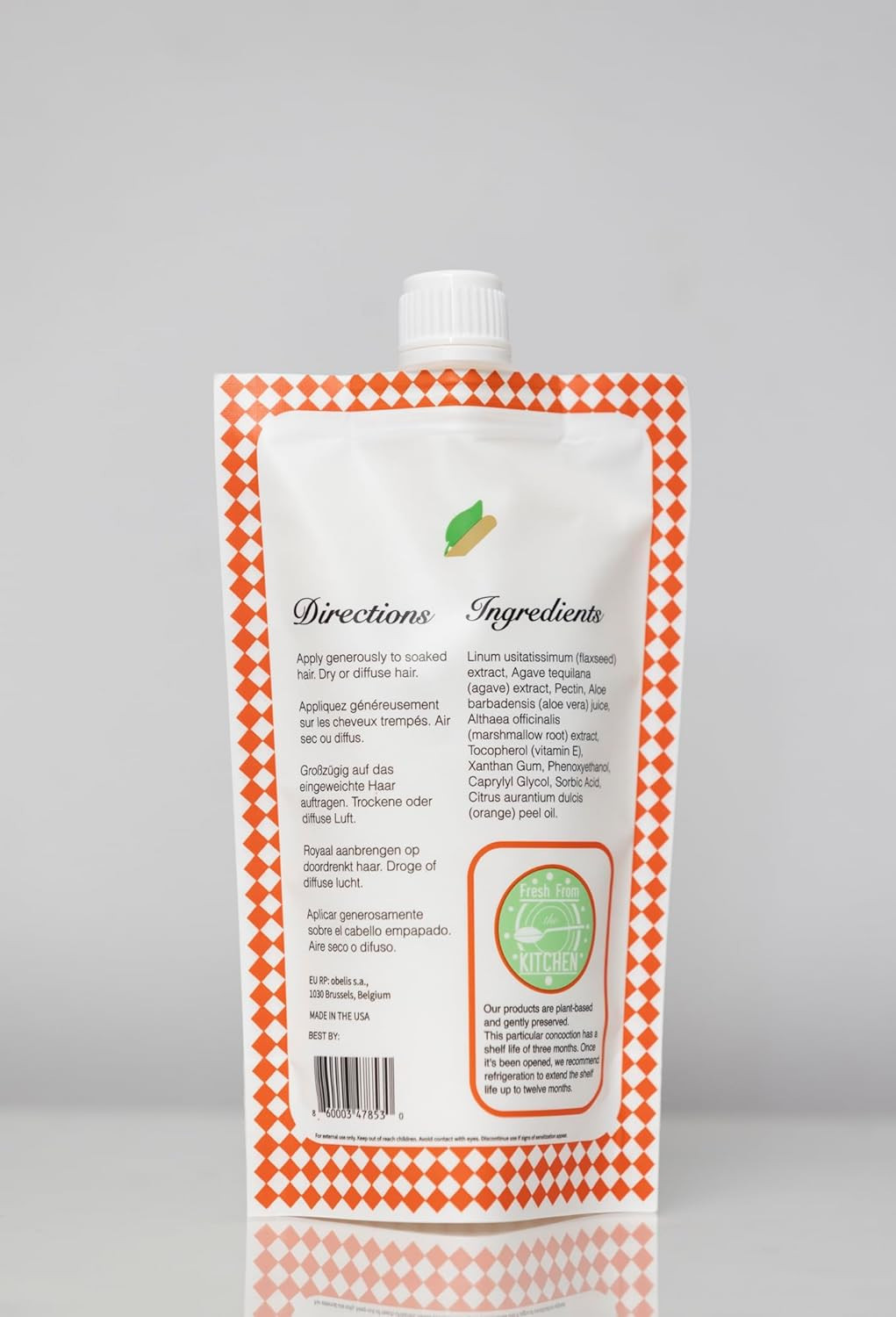 Ecoslay Orange Marmalade Curl Definer Gel - Long-lasting Hold for Wavy, Curly, Coily, and Kinky H... | Amazon (US)