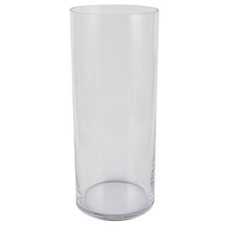 Ashland™ Cylinder Glass Vase, 12" | Michaels Stores