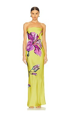 ROCOCO SAND Maxi Dress in Yellow Purple from Revolve.com | Revolve Clothing (Global)