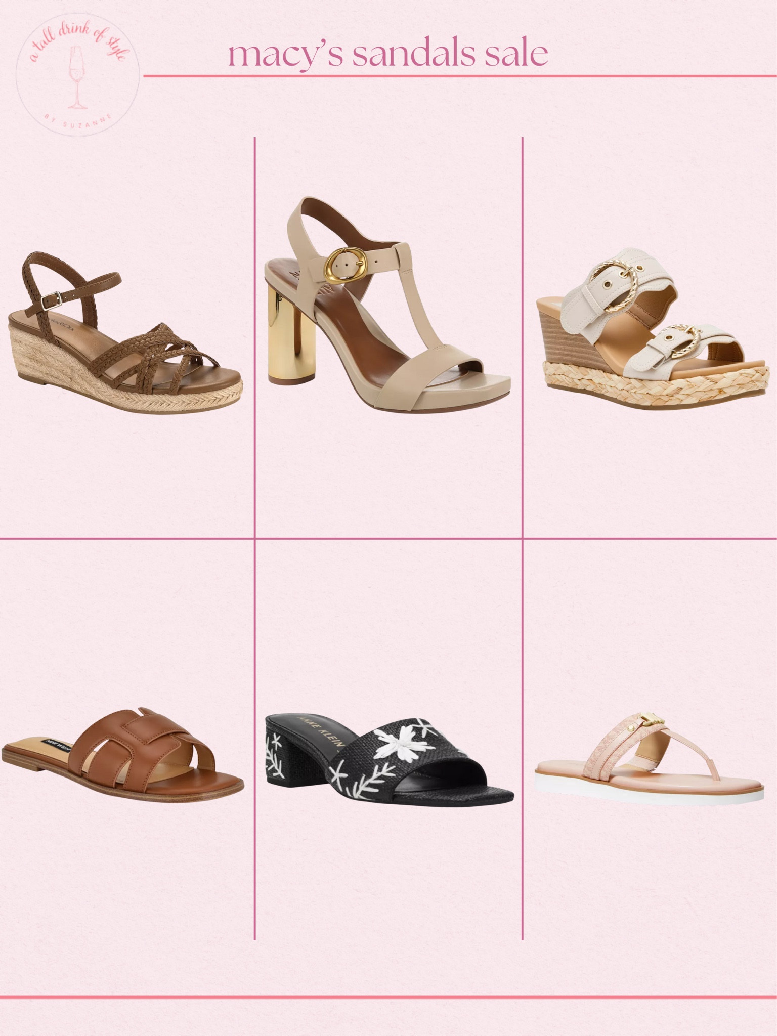 Macy’s Sandals Sale! 

These items are from MACY’S. Remember, the best place to see all things MACY’s is in my MACY’S storefront, linked in my Instagram bio. Hi friend! 👋 Thanks for your support! I’m so glad you’re here!

If you're tall, over 40, or just tired of fashion that doesn’t fit your life, you’re in the right place. I share classic, elevated outfit formulas that actually work on tall women (I’m 6’1” for reference!) and help you feel confident getting dressed again.
I am your resource for timeless, elevated fashion for women over 40 (and tall women)
Age: 55
Height: 6’1”
Tops: S/M
Bottoms: 8/10
Dresses: 8/M
Over 50 fashion, tall fashion, workwear, everyday outfits, timeless outfits, Classic Outfits, summer sandals, Macy’s finds, heeled sandals, casual sandals, dressy sandals, sandals for women over 40, 

#LTKSaleAlert #LTKShoeCrush #LTKSeasonal