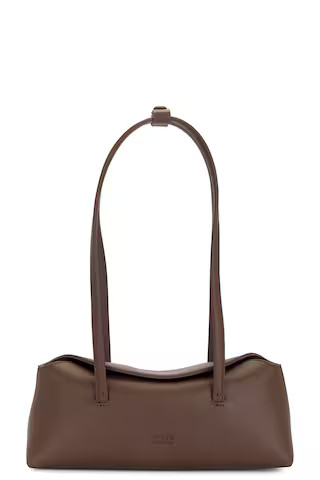 Freja New York Mini Chrystie Bag in Espresso from Revolve.com | Revolve Clothing (Global)