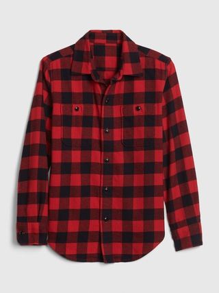 Kids Flannel Shirt | Gap (US)