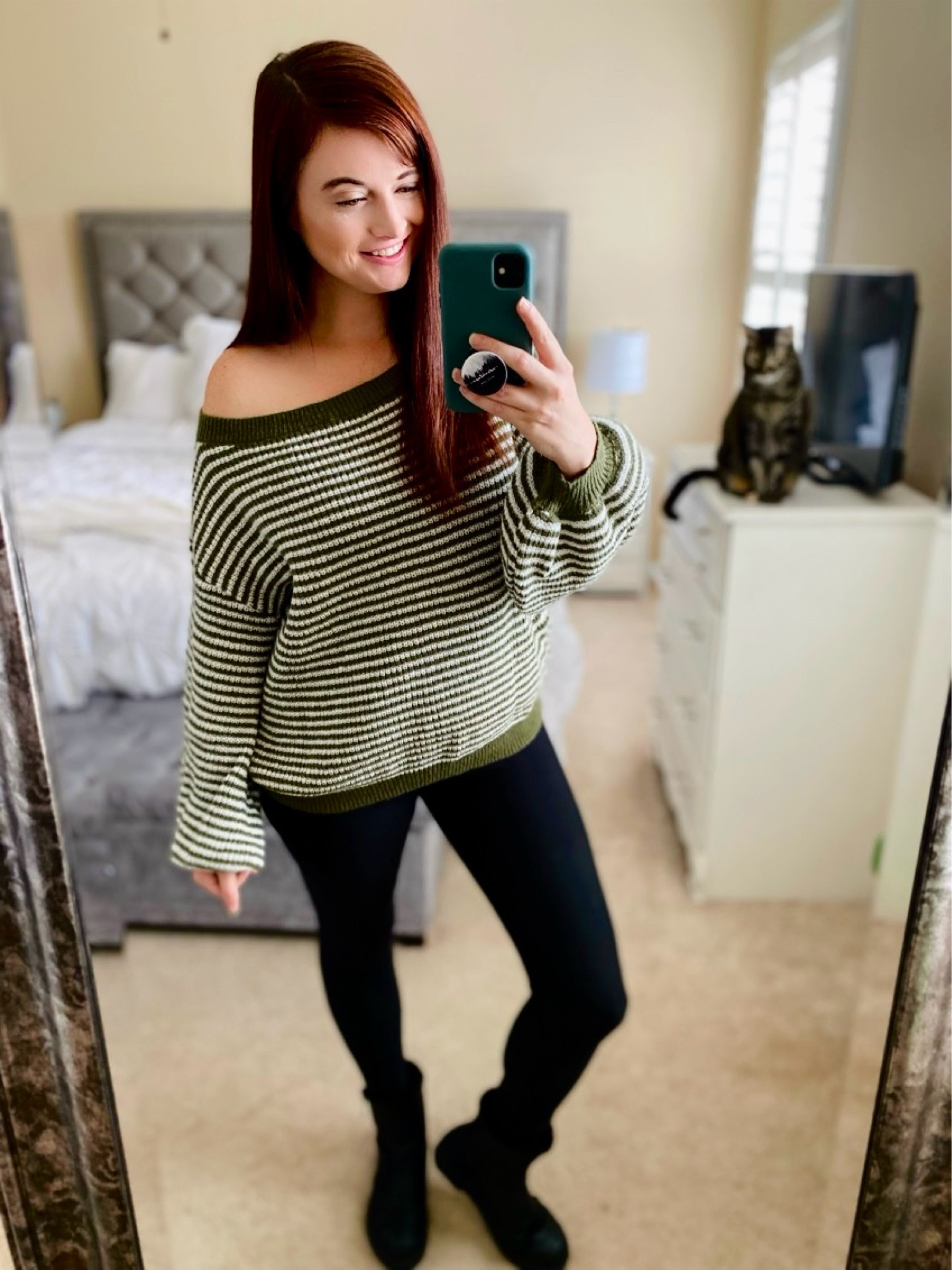  Cute striped off the shoulder sweater from Amazon 

#LTKFindsUnder50 #LTKSeasonal #LTKStyleTip