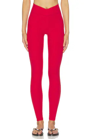 437 The V Legging in Red. - size S | Revolve Clothing (Global)
