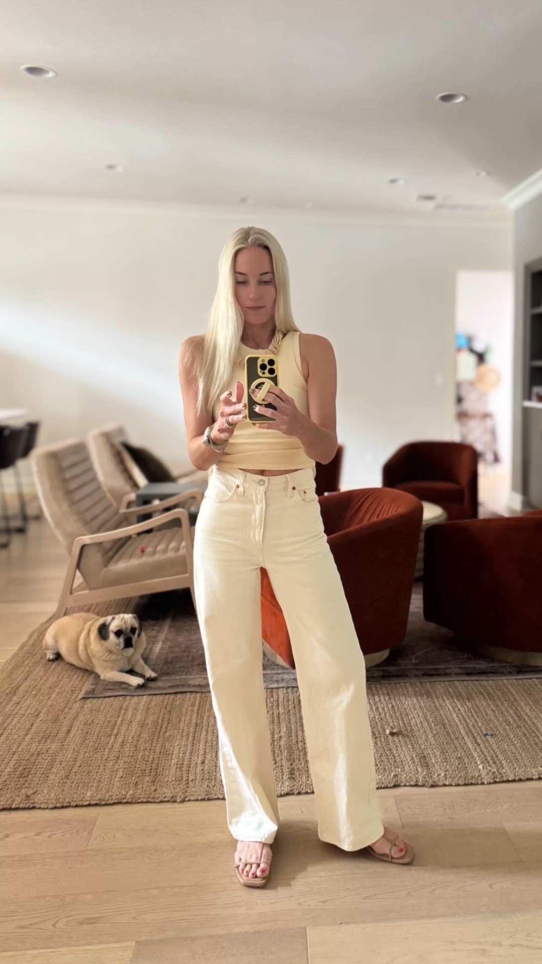 White tank, white jeans & a striped knit on standby. • Casual. Clean. Quietly pulled together
💭
#LTKstyletip #LTKtrendedit #LTKunder100 #WhiteOnWhite #EffortlessStyle #LTKSummerLook #EverydayOutfit #CapsuleWardrobe #Levis #amazonfinds #coastalchic #summeroutfit #falloutfit #backtoschool

#LTKStyleTip #LTKFindsUnder100 #LTKFindsUnder50