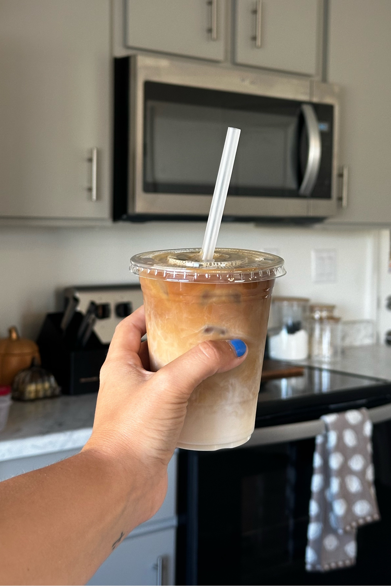 Cute, sturdy on-the-go 16oz clear plastic coffee cups! 

#LTKHome #LTKFamily #LTKFindsUnder50