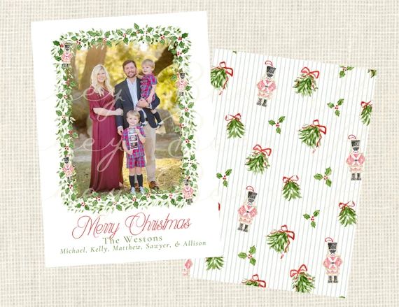 Watercolor Christmas Cards | Etsy | Etsy (US)