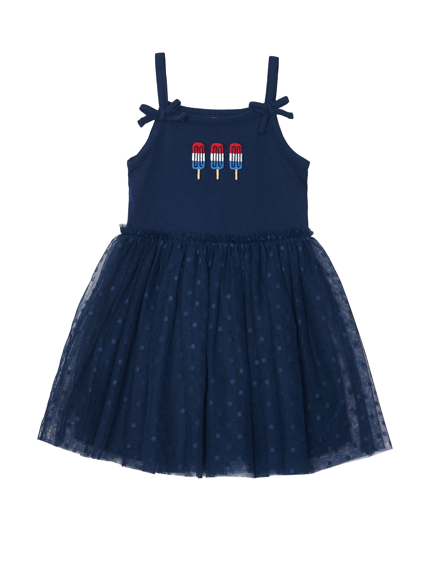 Way to Celebrate Toddler Girl Patriotic Americana Americana Tutu Dress, Sizes 12M-5T - Walmart.co... | Walmart (US)