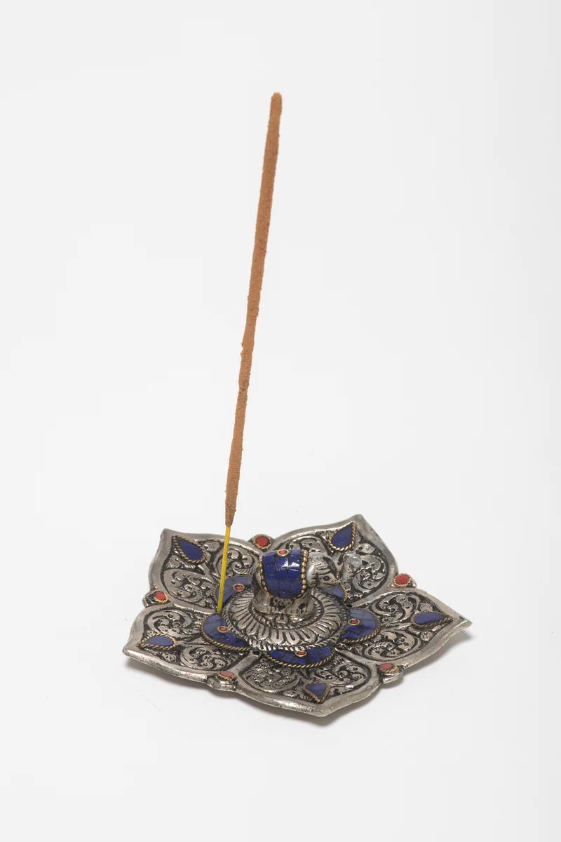 Metal Sacred Elephant Incense Burner | Mexicali Blues