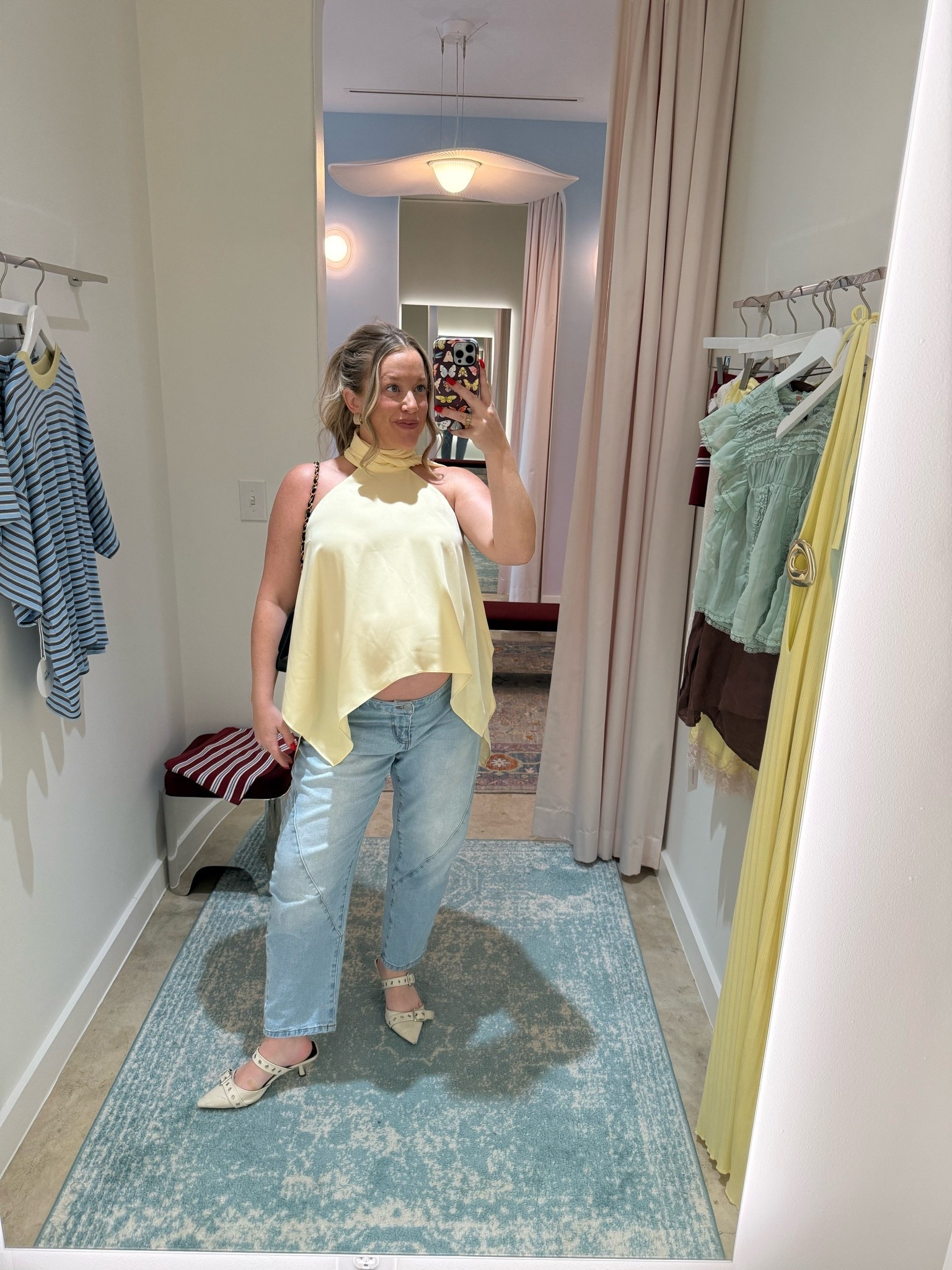 Cutie bump friendly outfit

#LTKootd #LTKBump
