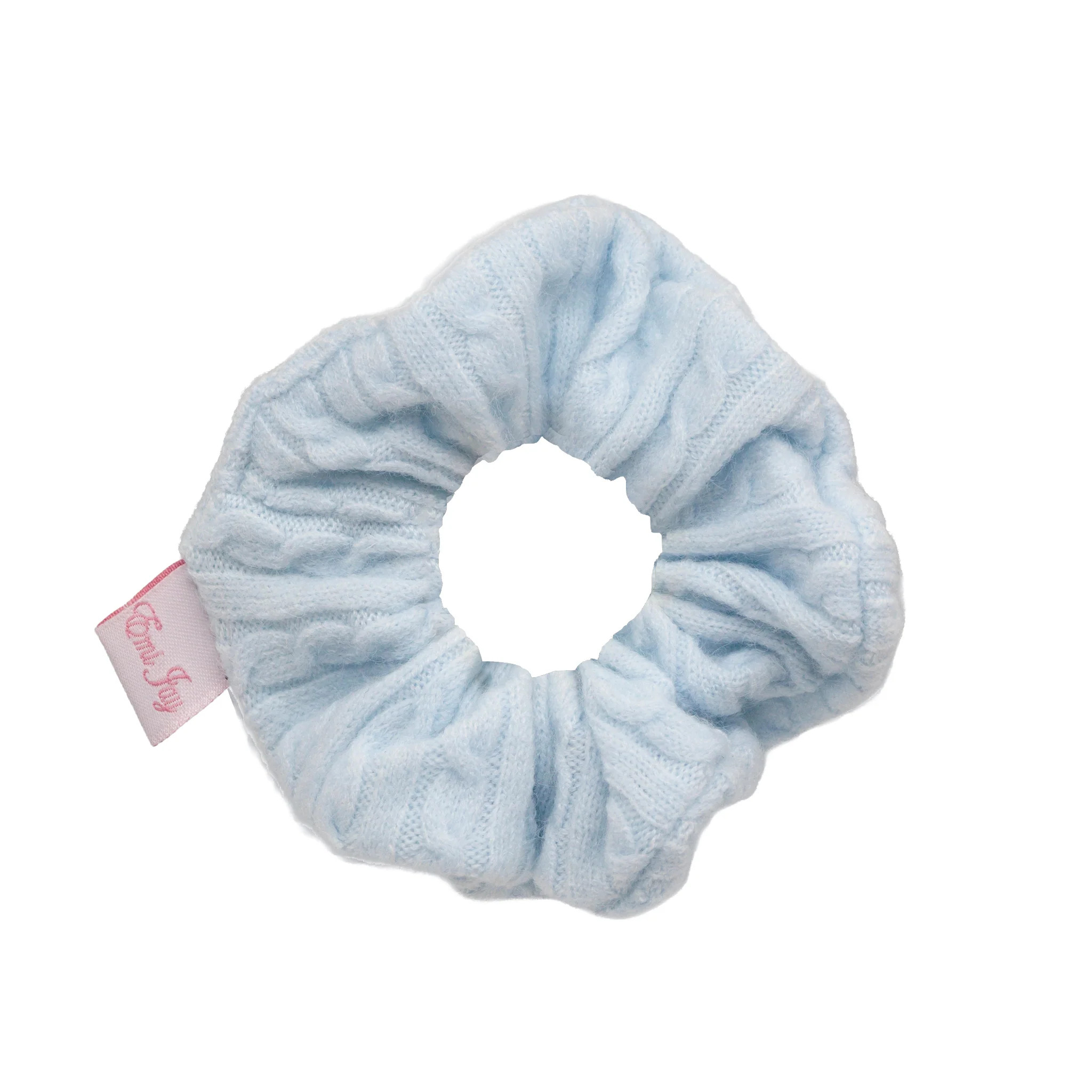 Cozy Scrunchie in Dream Cloud Knit | Emi Jay