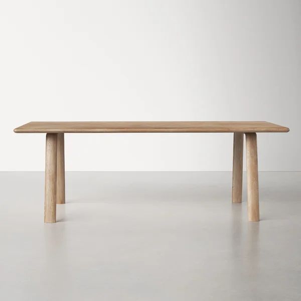 Avari 88'' Ash Solid Wood Dining Table | Wayfair North America
