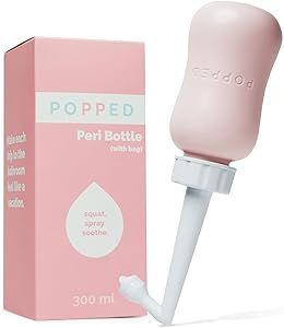Popped Peri Bottle for Postpartum Care | Portable Bidet | Spray Bottle for Pain Relief, Tears, an... | Amazon (US)