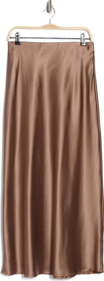 Satin A-Line Skirt | Nordstrom Rack