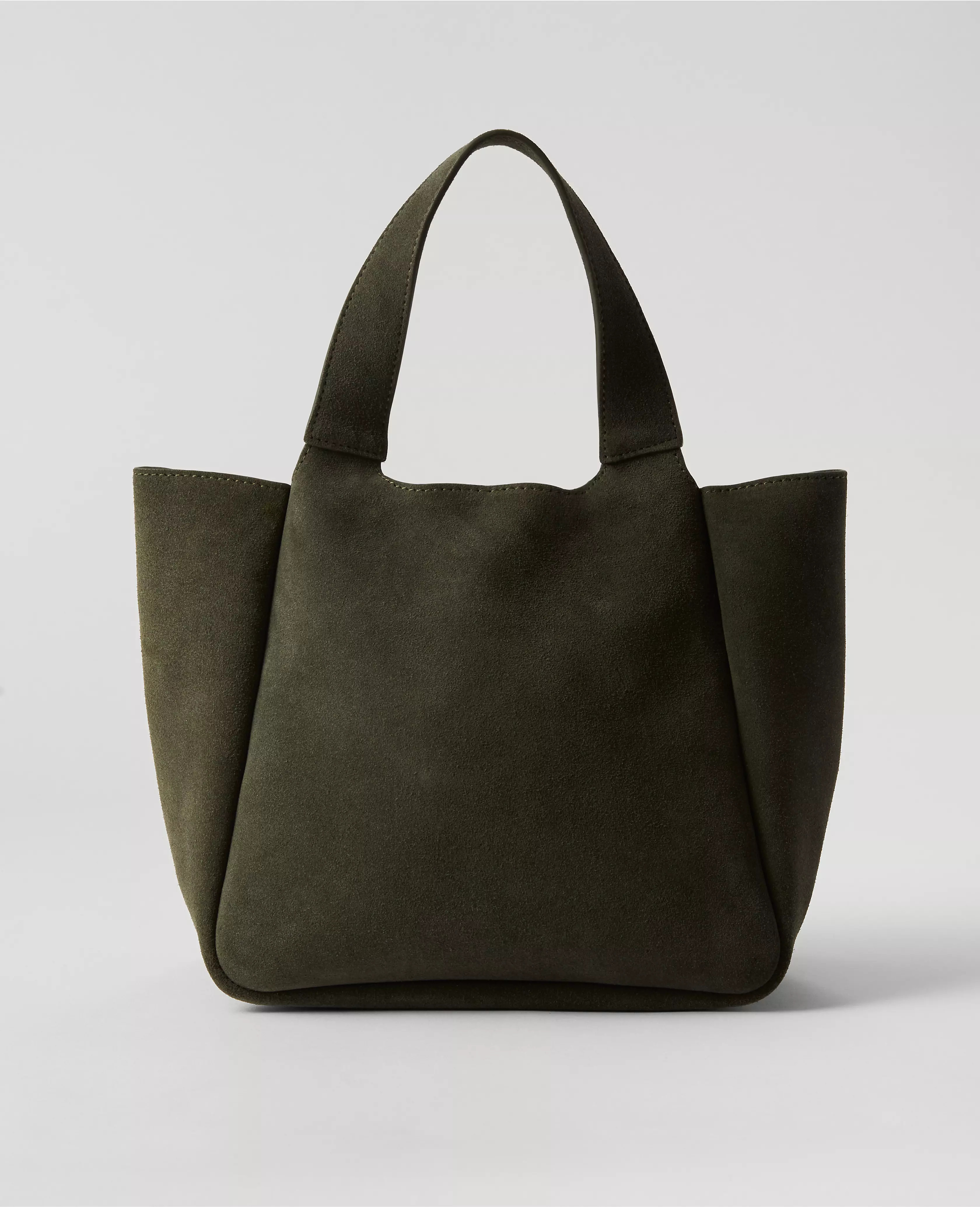 Suede Tote Bag | Ann Taylor