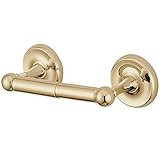 Kingston Brass BA318PB Classic Toilet Paper Holder, Polished Brass,9-1/4" Length | Amazon (US)