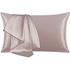 Silk Pillow Cases 2 Pack Soft Breathable and Sliky King Size Pillow Cases Set of 2,Natural Mulber... | Amazon (US)