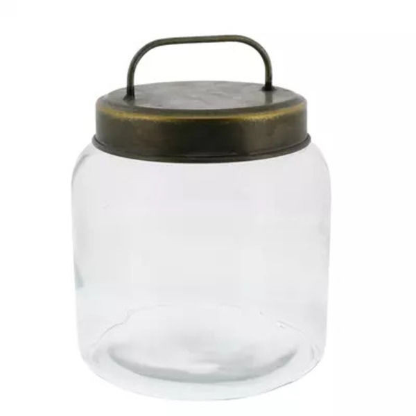 Glass Canister With Metal Lid | Scout & Nimble